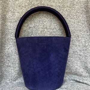 Prada Suede Bucket Bag with Rope Handle